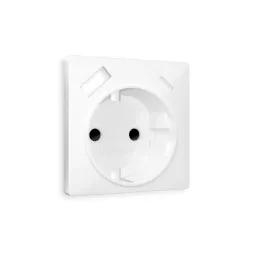 Лицевая панель для розетки с/з со шторками 2USB A+C Ambrella Volt Alfa AP1300