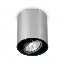 Потолочный светильник Ideal Lux Mood PL1 Small Round Alluminio