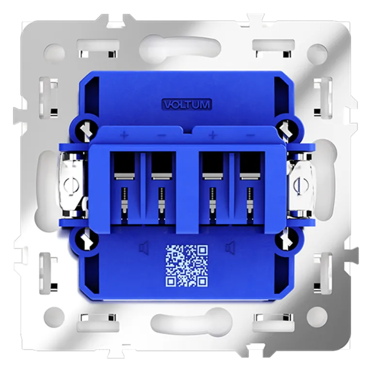 Розетка акустическая Voltum S70 VLS060302