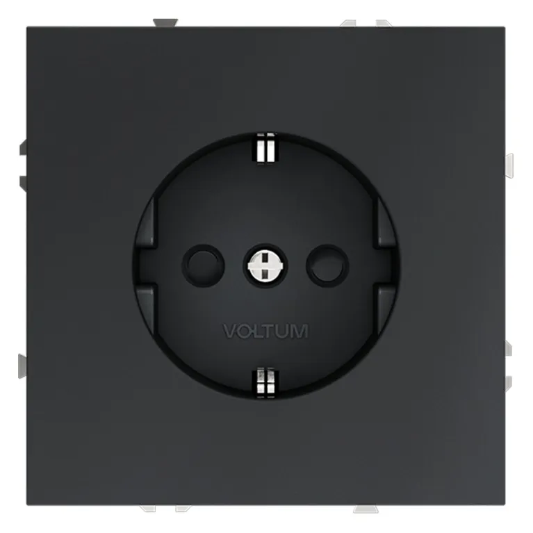 Розетка со шторками Voltum S70 VLS040207
