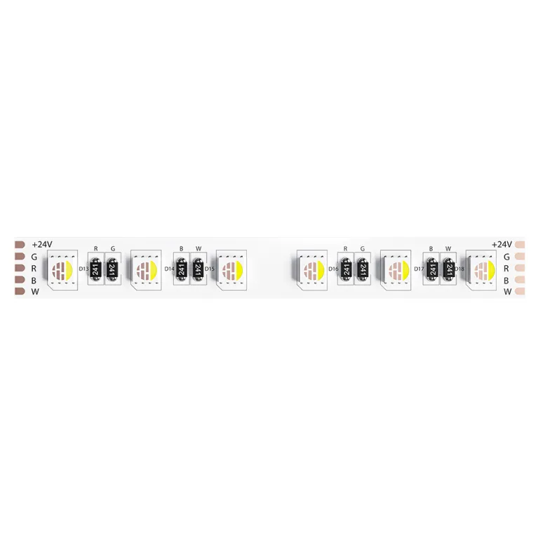 Светодиодная лента Arte Lamp Tape 24В 14,4Вт/м 4000К 5м IP20 A2406012-01-RGB4K