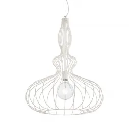Подвесной светильник Ideal Lux Clarissa SP1 Bianco