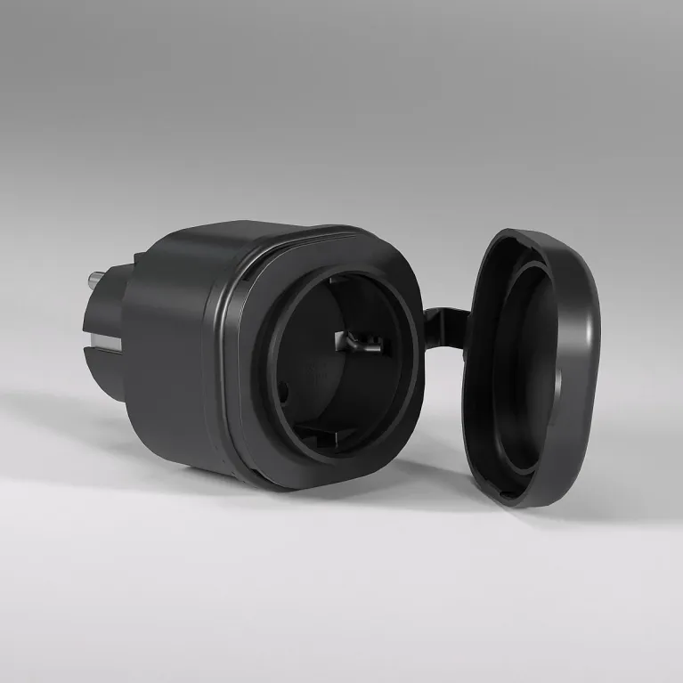 Умная розетка с мониторингом энергопотребления Elektrostandard 76102/00 черная a065376