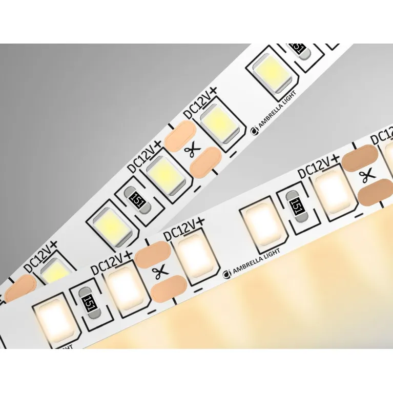 Светодиодная лента Ambrella Light LED Strip 12В 2835 9,6Вт/м 3000K 5м IP20 GS1101