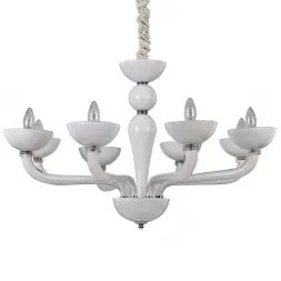 Подвесная люстра Ideal Lux Casanova SP8 Bianco