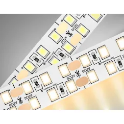 Светодиодная лента двухрядная Ambrella Light LED Strip 12В 2835 19,2Вт/м 3000K 5м IP20 GS1601