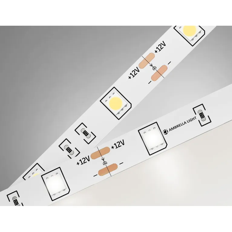 Светодиодная лента Ambrella Light LED Strip 12В 5050 7,2Вт/м 4500K 5м IP20 GS1802