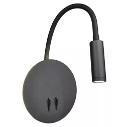 Гибкое бра Elvan NLS-6328-3W+6W-WW-Bk