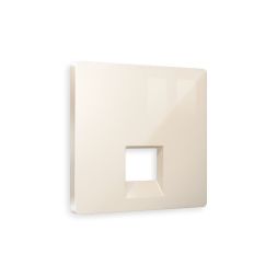 Лицевая панель для компьютерной/телефонной розетки RJ-45/RJ-11 Ambrella Volt Alfa AP3120