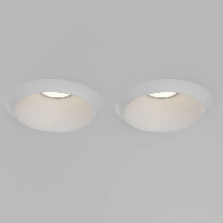Встраиваемый светильник Maytoni Gyps Modern DL124-GU10-02-TRS-W