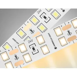 Светодиодная лента двухрядная Ambrella Light LED Strip 24В 2835 20Вт/м 3000K 5м IP20 GS3601