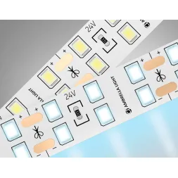 Светодиодная лента двухрядная Ambrella Light LED Strip 24В 2835 20Вт/м 6500K 5м IP20 GS3603