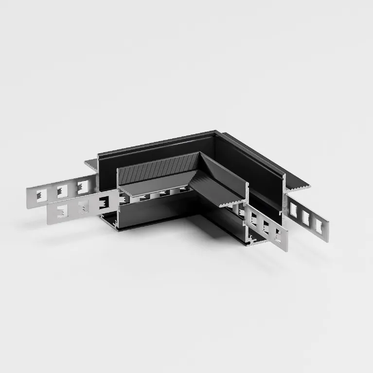 Коннектор угловой для встраиваемого шинопровода Elektrostandard Slim Magnetic 4690389206726 85214/00