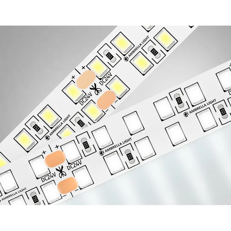 Светодиодная лента двухрядная Ambrella Light LED Strip 24В 2835 24Вт/м 4500K 5м IP20 GS3702