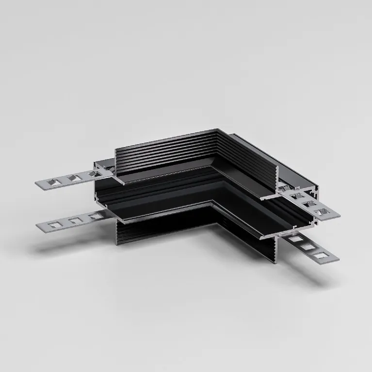 Коннектор угловой внутренний для встраиваемого шинопровода Elektrostandard Slim Magnetic 46903892067