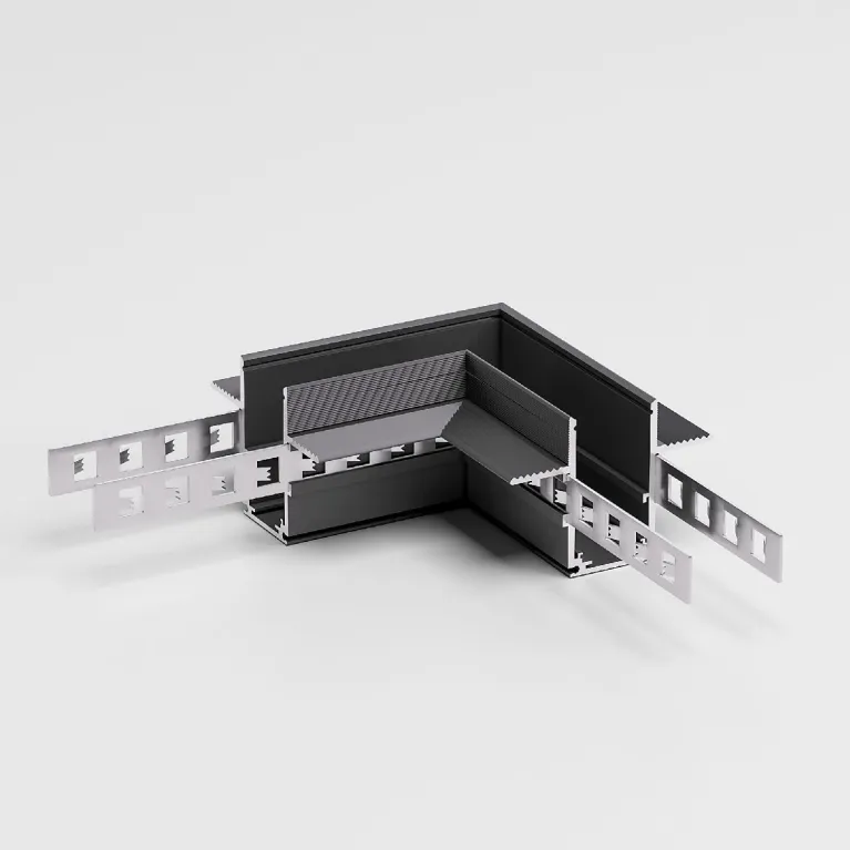 Коннектор угловой для встраиваемого шинопровода Elektrostandard Slim Magnetic 4690389206658 85212/00