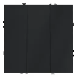 Выключатель трехклавишный Voltum S70 VLS030107
