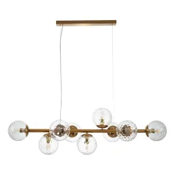 Подвесная люстра Indigo Cocoon 11008/9P Brass V000123