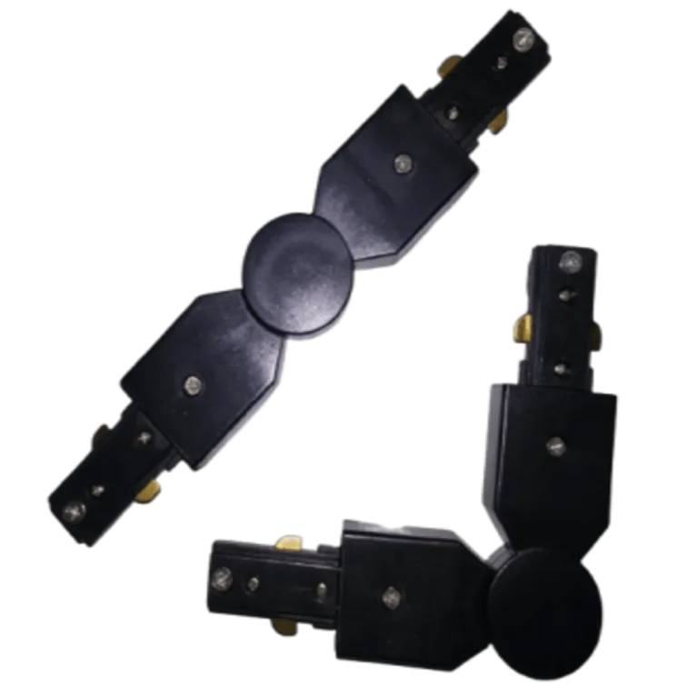 Коннектор поворотный две фазы Elvan 00000013423 Kon-R-BK-2Line
