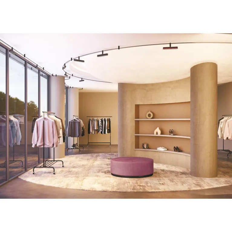 Трековый магнитный светильник Maytoni Points Rot TR203-1-10W3K-S-B