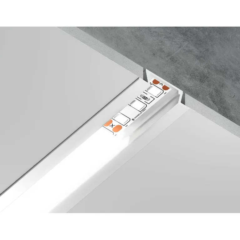 Алюминиевый встраиваемый профиль Ambrella Light Alum Profile GP1001WH