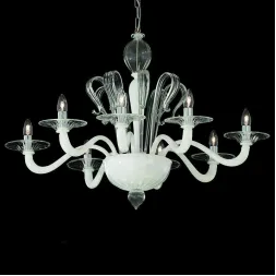 Подвесная люстра Ideal Lux Sogno SP8 Bianco