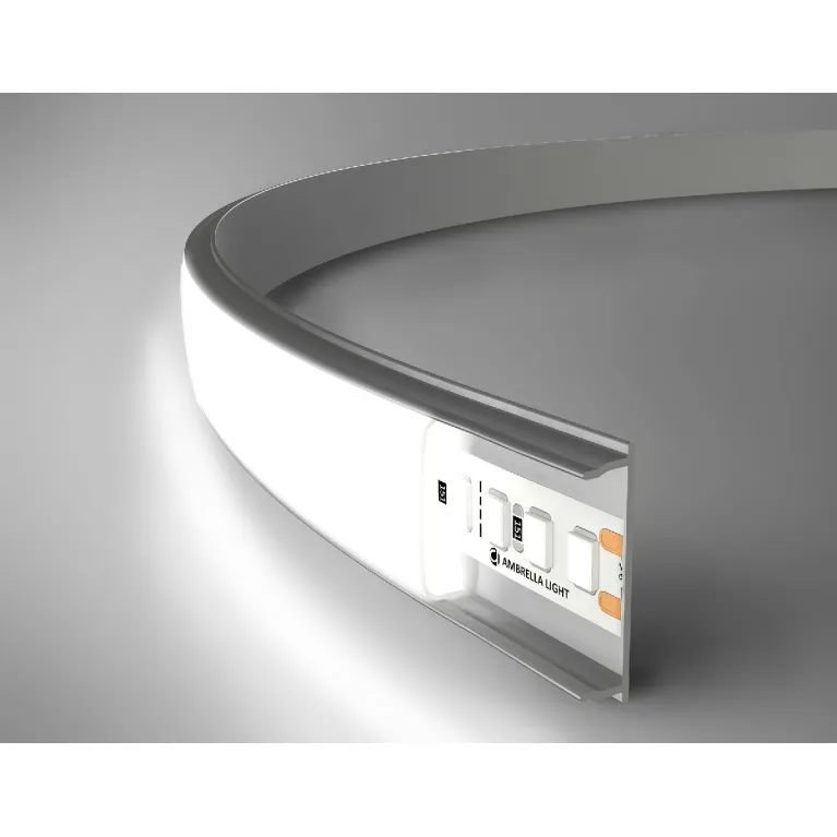 Алюминиевый накладной профиль Ambrella Light Alum Profile GP1600AL