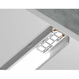 Алюминиевый накладной профиль Ambrella Light Alum Profile GP1700AL