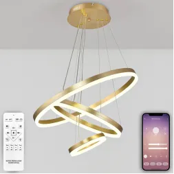Подвесная люстра Natali Kovaltseva Oreol LED LAMPS 81279