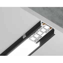 Алюминиевый накладной профиль Ambrella Light Alum Profile GP1700BK