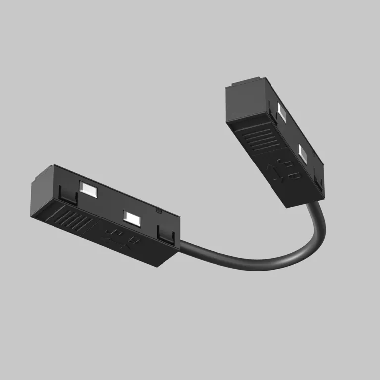 Коннектор питания угловой гибкий Maytoni Technical Magnetic track system Exility Accessories for tra