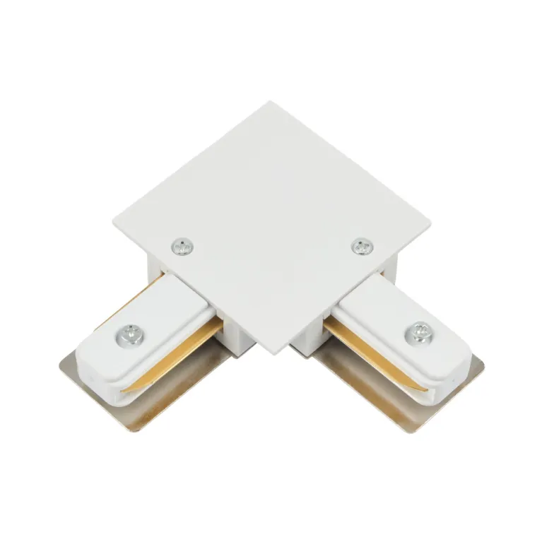 Коннектор угловой для однофазного шинопровода Myfar Accessories for Single MT0102-CL-W