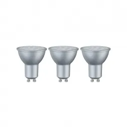 Набор светодиодных ламп Paulmann GU10 6,5W 2700K матовая (3шт.) 28430
