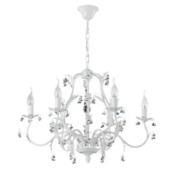 Подвесная люстра Crystal Lux CRISTINA SP6 WHITE