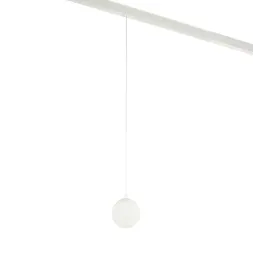 Трековый магнитный светильник Myfar Sphere MT0223-10W3K-S-W