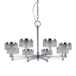 Подвесная люстра Delight Collection MD21020075 MD21020075-8A chrome