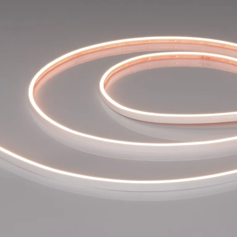 Светодиодная лента герметичная Arlight VELA-M240-2.5x6mm 24V Day4000 (5 W/m, IP65, 5m) 053267