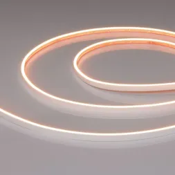 Светодиодная лента герметичная Arlight VELA-M240-2.5x6mm 24V Warm3000 (5 W/m, IP65, 5m) 053268