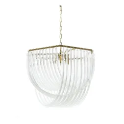 Подвесная люстра Lumina Deco Weddini LDP 6001-600 GD+CL