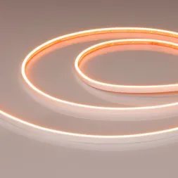 Светодиодная лента герметичная Arlight VELA-M240-2.5x6mm 24V Warm2400 (5 W/m, IP65, 5m) 053270