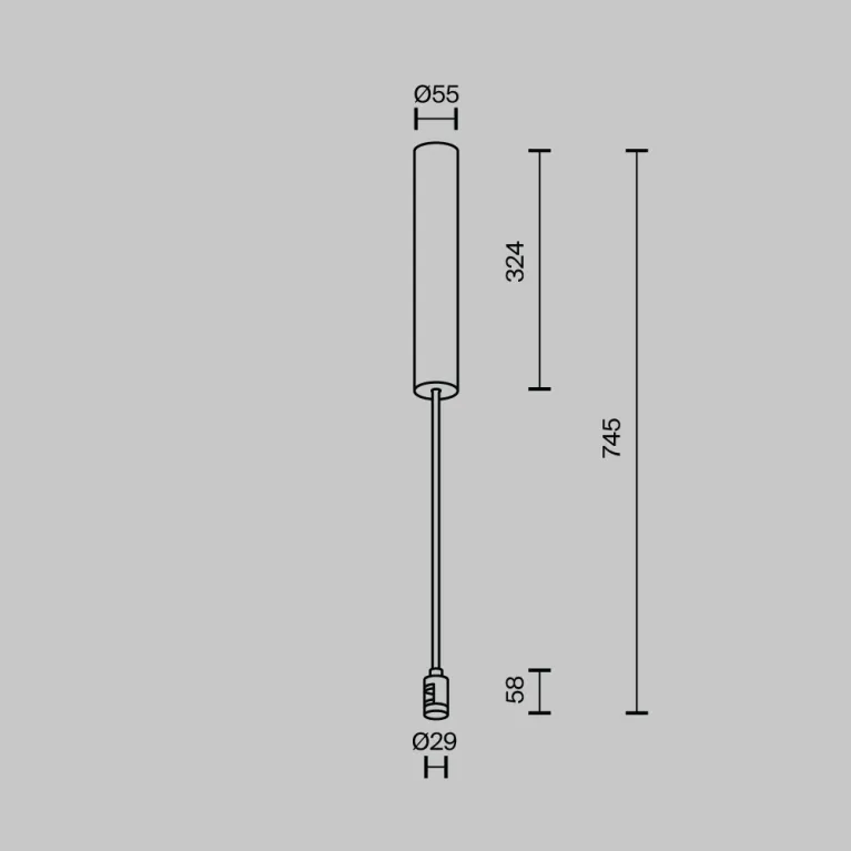 Основание потолочное для блока питания с вводом питания Maytoni Flarity TRA159C-BB1-PT
