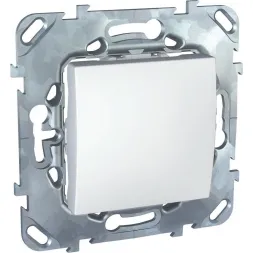 Переключатель одноклавишный Schneider Electric Unica 10AX 250V MGU5.203.18ZD