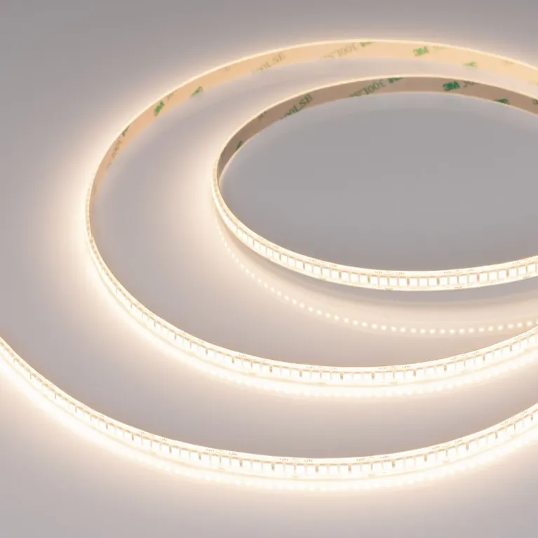 Светодиодная лента герметичная Arlight RTW-SE-A280-8mm 24V Warm3000 (10 W/m, IP65, 5m) 045561(1)