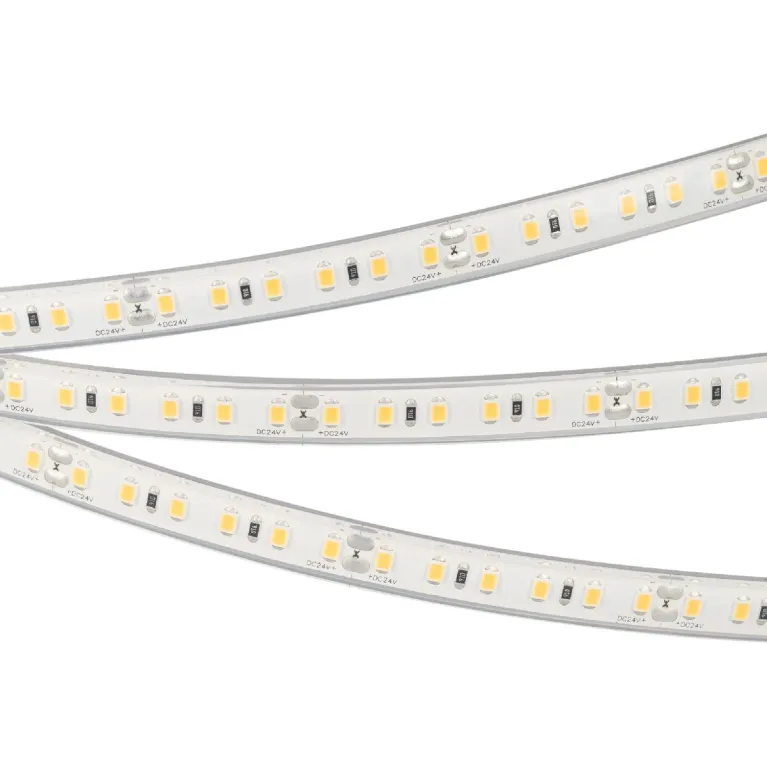 Светодиодная лента герметичная Arlight RTW-PU-A120-10.5mm 24V White6000 (16.8 W/m, IP68, Wire 2m, 5m