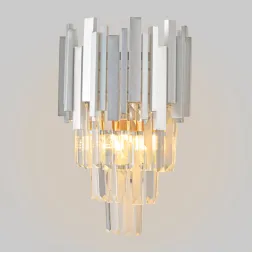 Настенный светильник Natali Kovaltseva VERTIGO 81440/1W SILVER