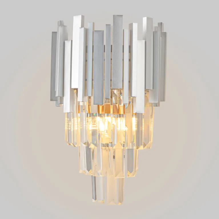 Настенный светильник Natali Kovaltseva VERTIGO 81440/1W SILVER