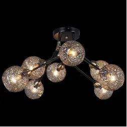 Потолочная люстра Illumico IL0264-8CSQ-79 BK AB