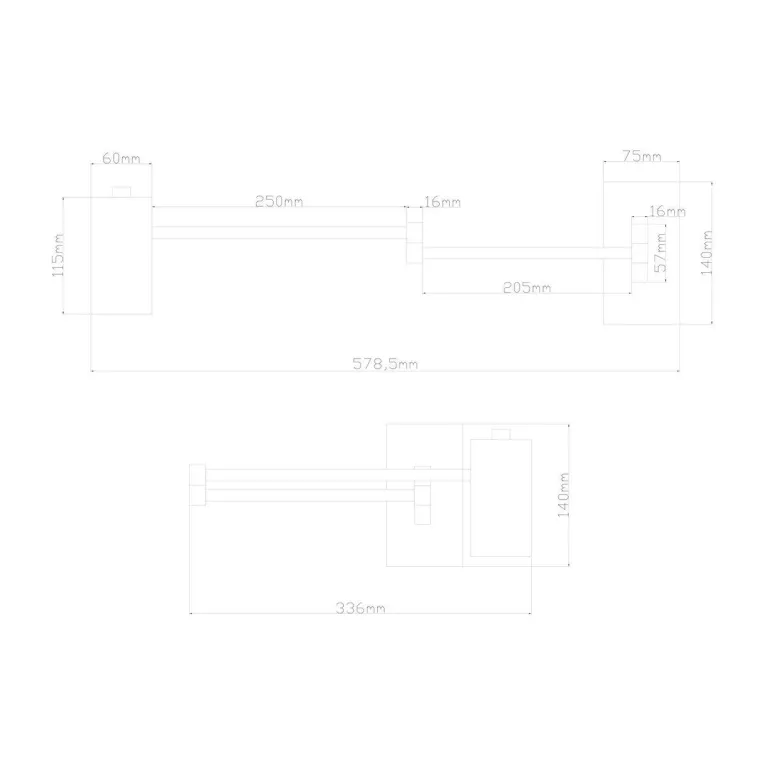 Спот Arte Lamp Posterior A2490AP-1BK