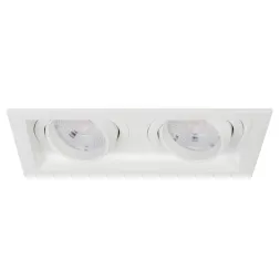 Встраиваемый светильник Arlight MS-VORTEX-BUILT-S170x90-2x12W Day4000 (WH-WH, 20 deg, 230V) 057770