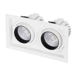 Встраиваемый светильник Arlight MS-VORTEX-BUILT-S250x140-2x30W Day4000 (WH-WH, 50 deg, 230V) 042370
